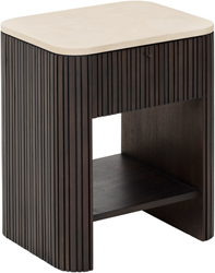DTP Home Maroon nightstand