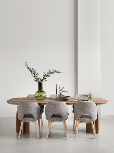 NO 901142 Nova dining table ML 749016 Blossom dining chair_sf1