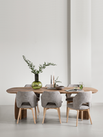 NO 901142 Nova dining table ML 749016 Blossom dining chair_sf2